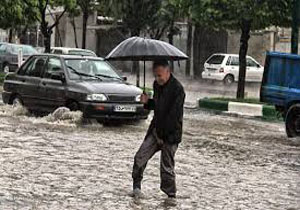 بارش شدید ۶ ساعته در شمال کشور و سیل هولناک در رشت  + فیلم