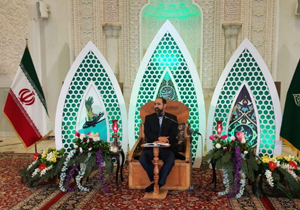 خطبه خوانی غدیر در حرم مطهر شاهچراغ (ع)