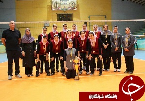 قهرمانی دختران والیبالیست قزوینی در مسابقات دسته دوم جوانان کشور