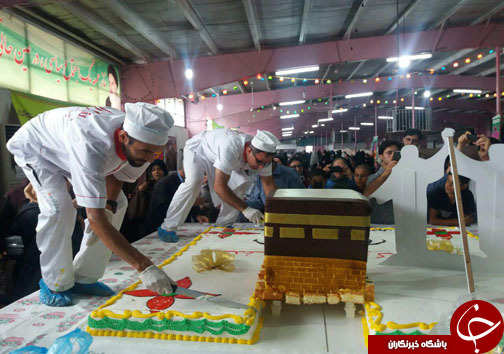 رونمایی از کیک ۲۰۰کیلوگرمی جشن غدیر +تصاویر رونمایی از کیک ۲۰۰کیلوگرمی جشن غدیر +تصاویر