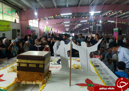 رونمایی از کیک ۲۰۰کیلوگرمی جشن غدیر +تصاویر رونمایی از کیک ۲۰۰کیلوگرمی جشن غدیر +تصاویر