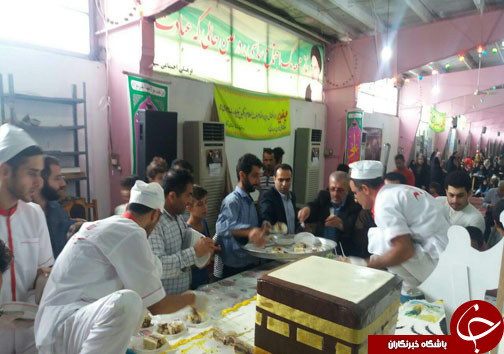 رونمایی از کیک ۲۰۰کیلوگرمی جشن غدیر +تصاویر رونمایی از کیک ۲۰۰کیلوگرمی جشن غدیر +تصاویر
