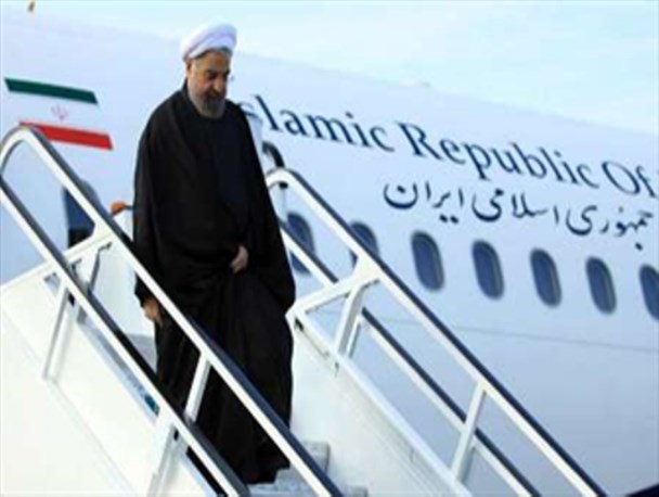 رئیس جمهور وارد آستانه پایتخت قزاقستان شد