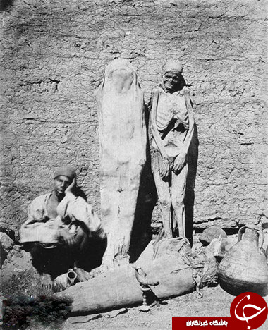 فروش مومیایی در کوچه های قاهره! +عکس