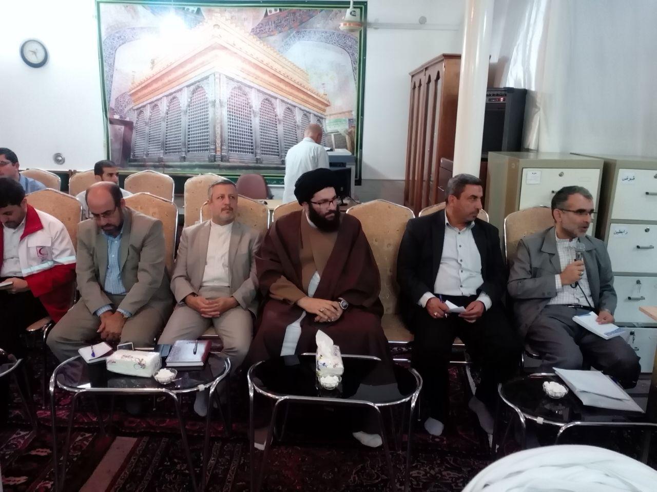 بررسی نحوه خدمت رسانی به زائران اربعین درجلسه ستاد اربعین