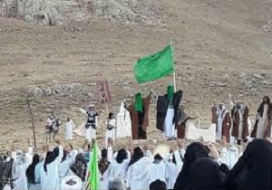 بازسازی واقعه "غدیرخم" در بیجار