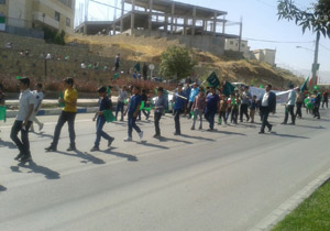 کاروان دانش آموزی میثاق باغدیر