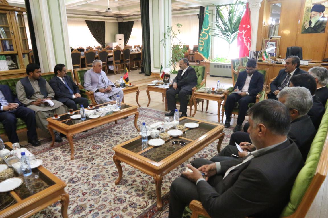دیدار والی قندهار با استاندار خراسان رضوی