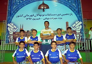 نونهالان باستانی کار 6مدال کشوری کسب کردند