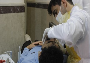 معاینه دندان پزشکی  یک هزار و 500 نفر از مناطق محروم استان