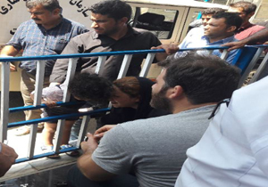ر‌ها شدن سر کودک از نرده‌های دردسرساز