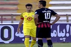 فرار نفت از شکست با گل دیر هنگام آل کثیر + فیلم