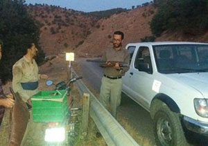 دستگیری شکارچی متخلف در سردشت