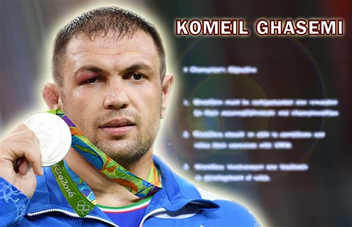 کمیل قاسمی عضو کمیته ورزشکاران uww شد