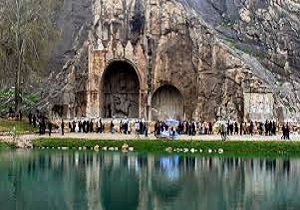 بازدید 19هزار گردشگر از تاق بستان