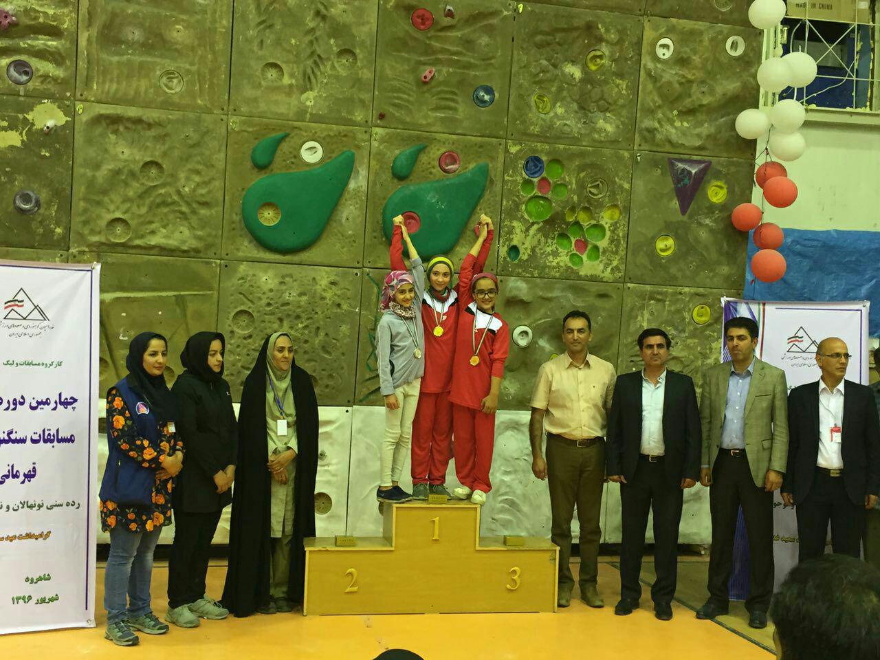 درخشش سنگنوردان کرمانی در مسابقات قهرمانی کشور