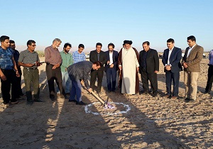 کلنگ مجموعه ورزشی سوارکاری بافق به زمین خورد