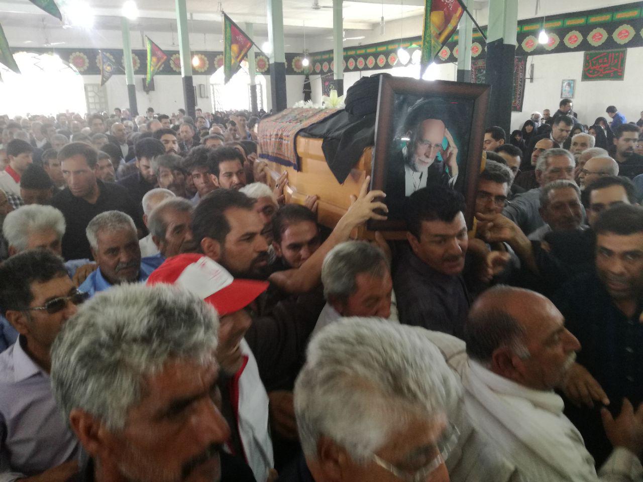 تشییع سید احمد مرعشی در رفسنجان
