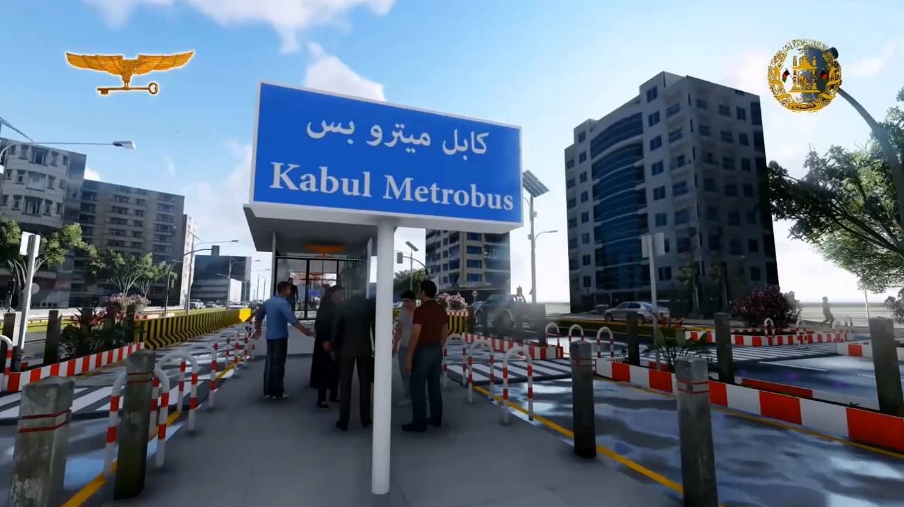 شهردای کابل از آغاز راه اندازی بی آر تی درپایتخت خبر می دهد