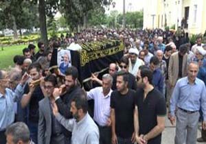خاکسپاری پیکر رئیس سابق دانشگاه مازندران در ساری