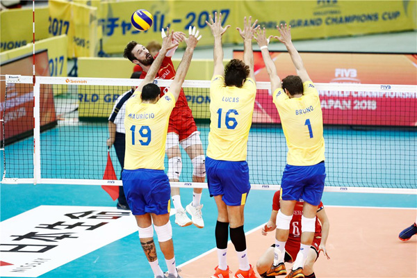 روز نخست نبرد برترین&zwnj;های والیبال جهان از لنز دوربین&zwnj;ها
