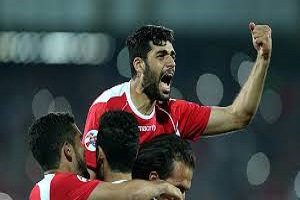 گل سوم پرسپولیس به الاهلی + فیلم
