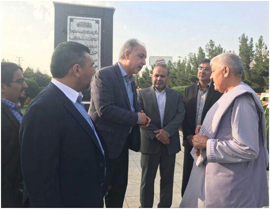 بازدید والی قندهار و هیات تجاری افغانستان از واحد های صنعتی خراسان رضوی