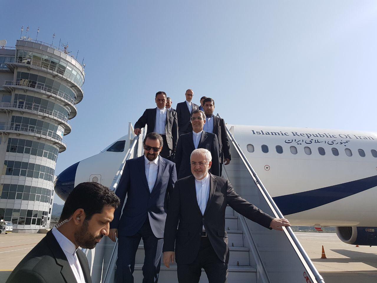 ظریف وارد سوچی شد