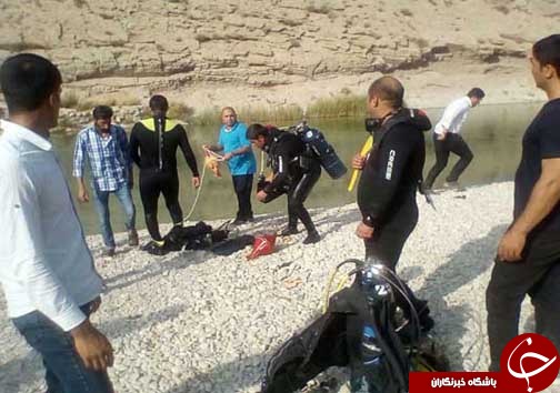 غرق شدن یک جوان در بند بهمن + تصاویر