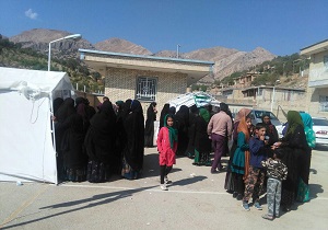 خدمت رایگان به ۱۵ هزار نفر در بیمارستان صحرایی