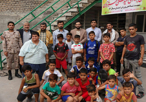 برگزاری اردوی جهادی در عباس آباد نکا