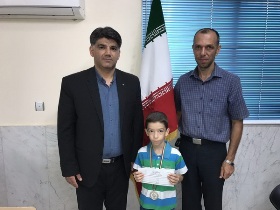 مدال نقره نونهال گیلانی در مسابقات سنگ نوردی کشور