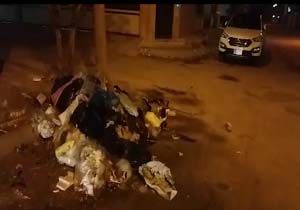 رها شدن زباله‌ها در گوشه و کنار خیابان + فیلم