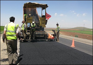 بهسازی و آسفالت مسیر گردشگری مشگین شهر به قینرجه