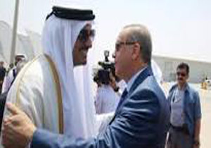سفر امیر قطر به ترکیه