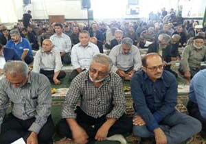 تجلیل از پدر شهیدان محمدزاده در قائم شهر