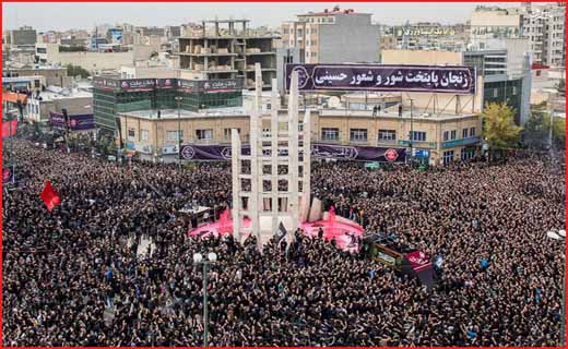 عزاداری محرم در زنجان