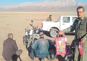 دستگیری صیادان باز شکاری در دامغان