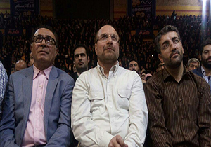 حضور قالیباف در جشن تولد «دکتر سلام» + فیلم