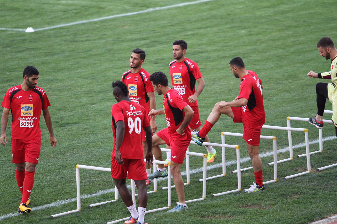 گزارش تمرین پرسپولیس گزارش تمرین پرسپولیس