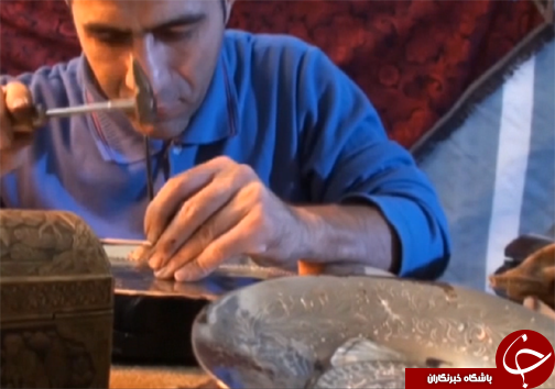 چکش قلم زنان لرستانی دیگر کوبیده نمی&zwnj;شود