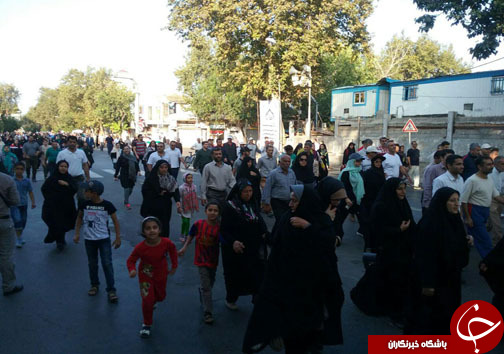 برگزاری همایش پیاده روی خانوادگی در مازندران +تصاویر