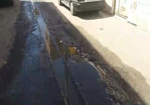 بهداشت اسفناک معابر در شهرک رجایی + فیلم