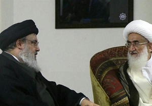 دیدار دبیرکل حزب‌الله لبنان با آیت‌الله نوری‌همدانی