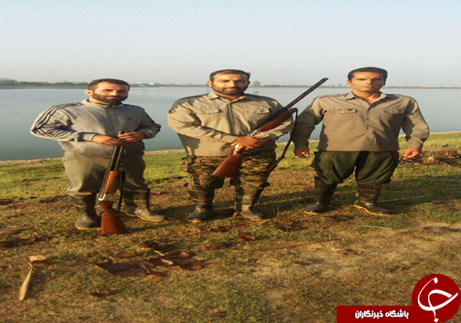 دستگیری ۶ شکارچی غیرمجاز در مازندران + تصاویر