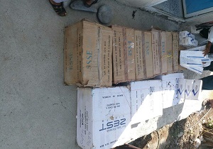 کشف بیش از ۱۰ هزار نخ سیگار قاچاق در سرباز