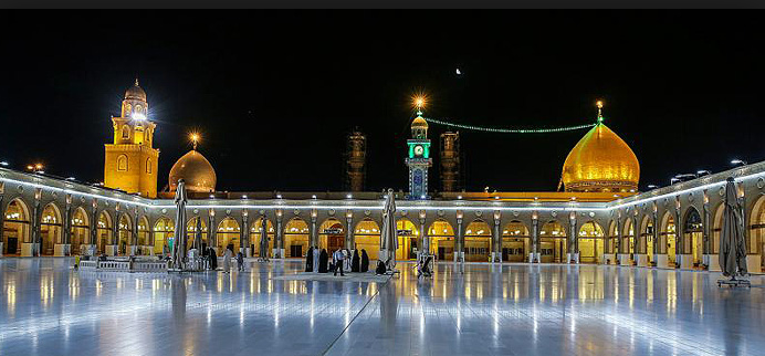 عکس یادگاری بازیگران زن سینما در مسجد کوفه