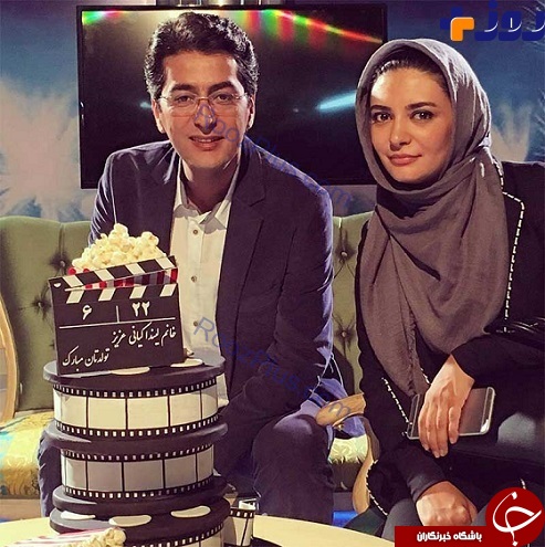 كيك تولد خاص خانم بازیگر +عکس