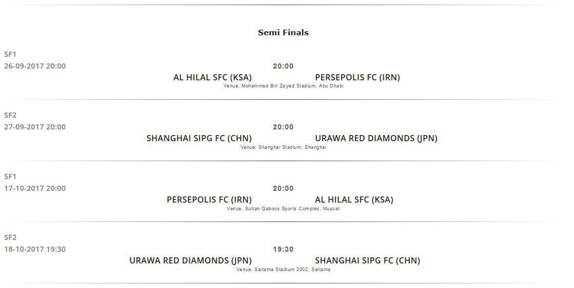 عمان، میزبان پرسپولیس و الهلال در لیگ قهرمانان آسیا