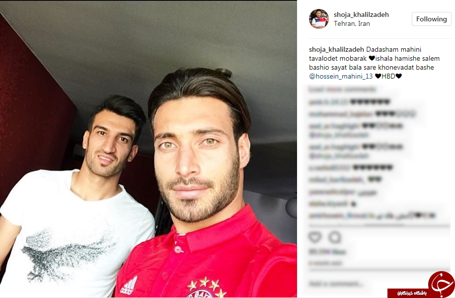 واکنش بازیکنان پرسپولیس به تولد کاپیتان پرسپولیس